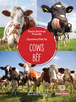 cover image of Cows (Bèf) Bilingual Eng/Cre